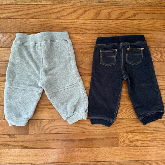 Ralph Lauren & Carter’s pants size 9 months gray blue baby bundle euc - Picture 2 of 4